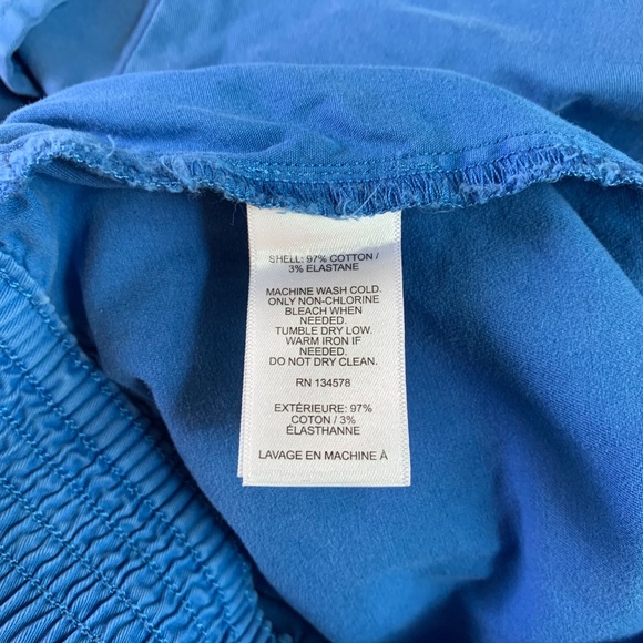 Vineyard Vines Stretch Waist Cutoff Hem 3" Inseam Women's Shorts Blue - Picture 7 of 7